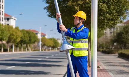 Paano mag-install ng solar street lights nang mag-isa?