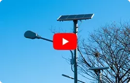 Simpleng disenyo ng all-in-two solar street light