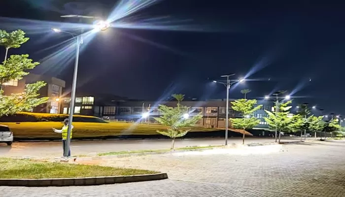 Solar Street Light na Split Type: Flexible at High-Power na Solar Lighting