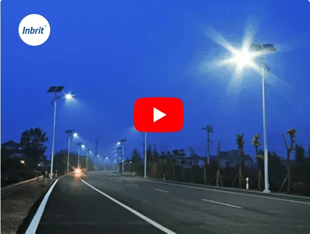 Mga solar street light na panlabas, liwanagan ang berdeng kinabukasan.